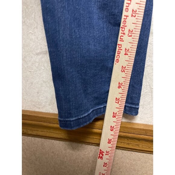 Prana Denim Blue Jeans Skinny Pants Women's Size 6 Short - Picture 6 of 8